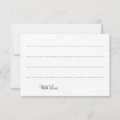 Weddenschapskaartpartij Sparkles Gold Kaart (Achterkant)