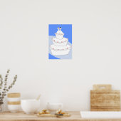 Weddenschapskap Twee bruidjes Poster (Keuken)