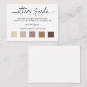 Weddenschapskleurcode Informatiekaartje (Voorkant / Achterkant)