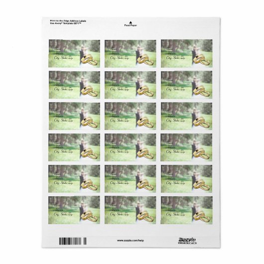 Weddenschapslabel Etiket (Full Sheet)