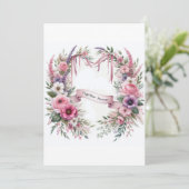 Weddenschapsontwerp Kaart (Staand voorkant)