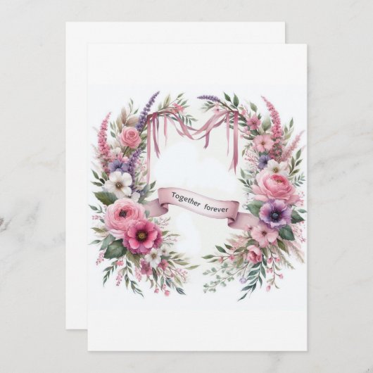 Weddenschapsontwerp Kaart (Voorkant / Achterkant)