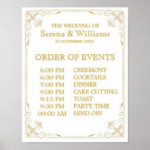 Weddenschapsschema van het evenementteken   Gatsby Poster