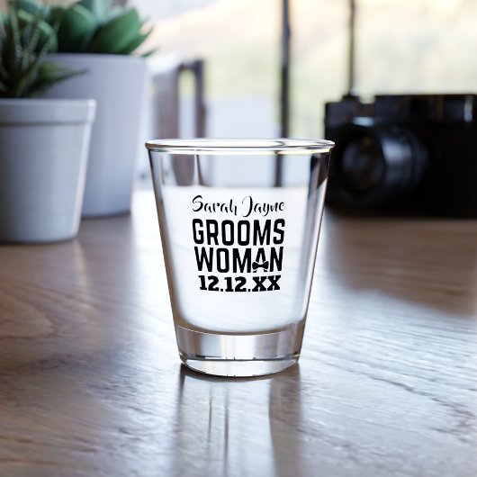 Weddenschapsvoorstel Groomsoman Shot Glass Shot Glas