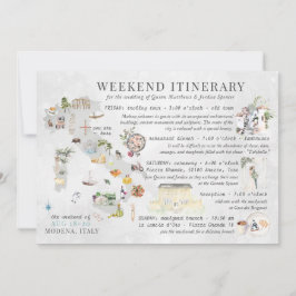 Weddenschapsweek in Italië Kaart