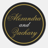 Weddenschapswiel Sticker Zwarte Wol (Voorkant)