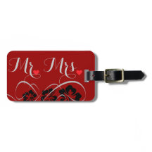 Weddenset - Hibiscus Flourish Black Red