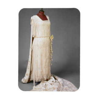 Weddensjurk gedragen door Mary, Princess Royal, 19 Magneet