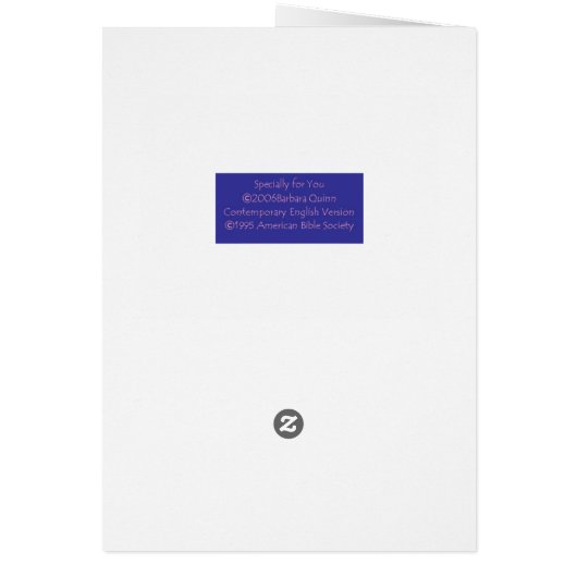 Weddenskaart (Achterkant)