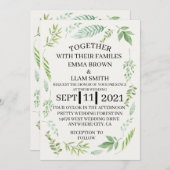 Weddenskaart 2021 feestdagenkaart (Voorkant / Achterkant)