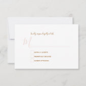 Weddenskaart Butterflies RSVP-kaart RSVP Kaartje (Achterkant)