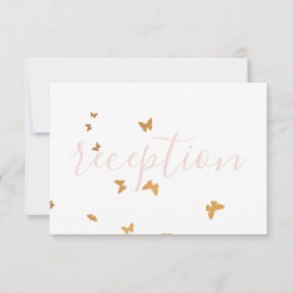 Weddenskaart Butterflies RSVP-kaart RSVP Kaartje