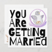 Weddenskaart Feestdagenkaart (Voorkant / Achterkant)