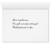 Weddenskaart - Haiku (Binenzijde Horizontaal (Onderkant))