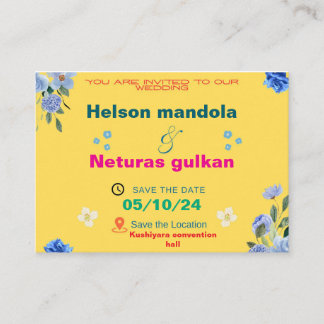 Weddenskaart Informatiekaartje