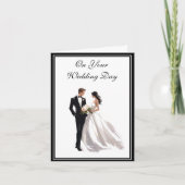 Weddenskaart Kaart (Voorkant)