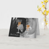 Weddenskaart Kaart (Gele Bloem)