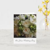 Weddenskaart Kaart (Gele Bloem)