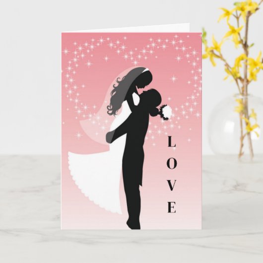 Weddenskaart Kaart (Gele Bloem)