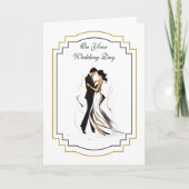 Weddenskaart Kaart (Voorkant)