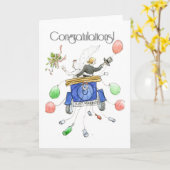 Weddenskaart Kaart (Gele Bloem)