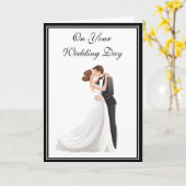 Weddenskaart Kaart (Gele Bloem)