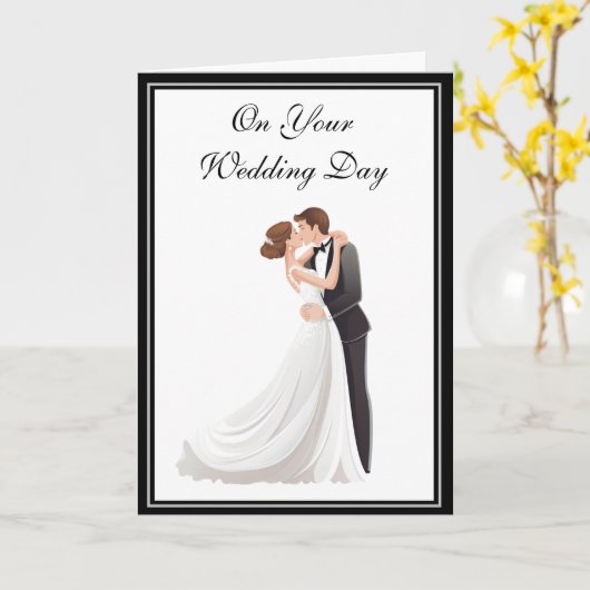 Weddenskaart Kaart (Gele Bloem)