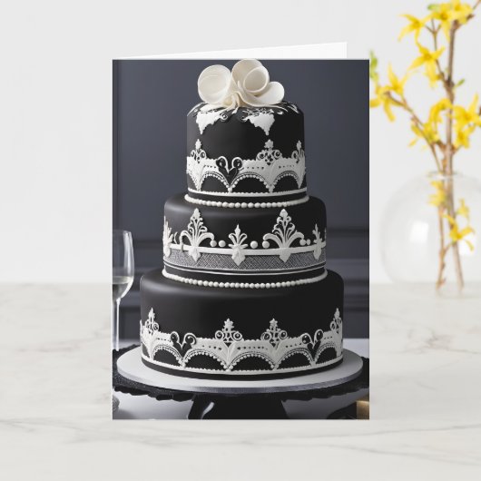 Weddenskaart Kaart (Gele Bloem)