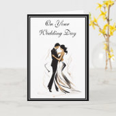 Weddenskaart Kaart (Gele Bloem)