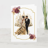 Weddenskaart Kaart (Voorkant)