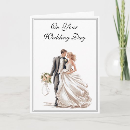 Weddenskaart Kaart (Voorkant)