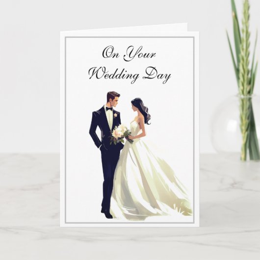 Weddenskaart Kaart (Voorkant)