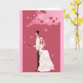 Weddenskaart Kaart (Gele Bloem)