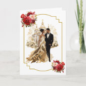 Weddenskaart Kaart (Voorkant)