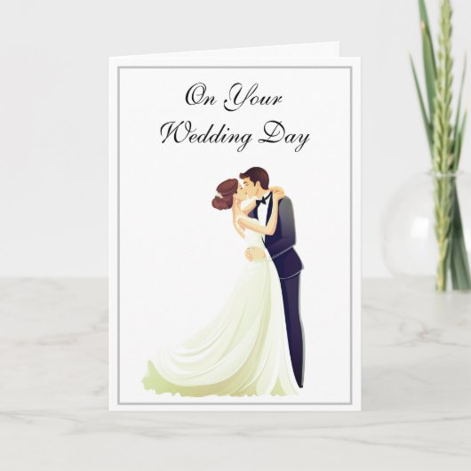 Weddenskaart Kaart (Voorkant)