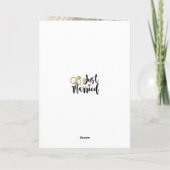 Weddenskaart Kaart (Achterkant)