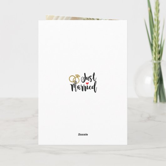 Weddenskaart Kaart (Achterkant)