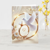 Weddenskaart Kaart (Gele Bloem)