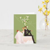 Weddenskaart Kaart (Gele Bloem)
