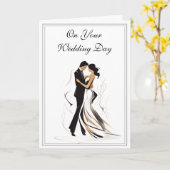 Weddenskaart Kaart (Gele Bloem)