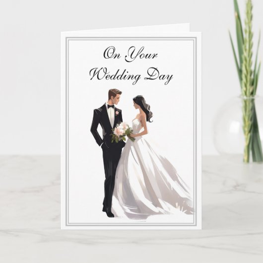 Weddenskaart Kaart (Voorkant)