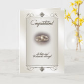 Weddenskaart Kaart (Gele Bloem)