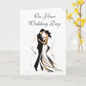 Weddenskaart Kaart (Gele Bloem)