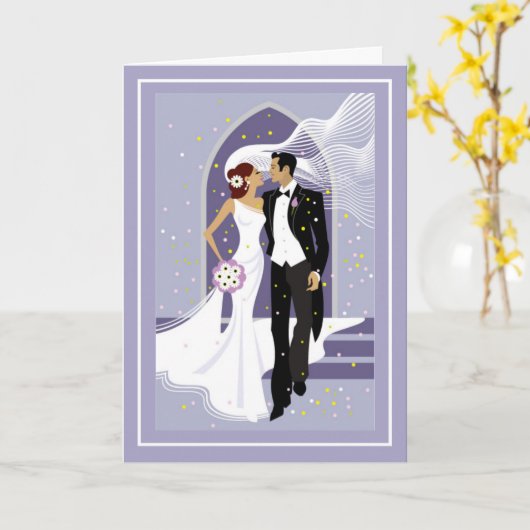 Weddenskaart Kaart (Gele Bloem)