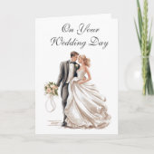 Weddenskaart Kaart (Voorkant)