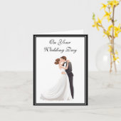 Weddenskaart Kaart (Gele Bloem)