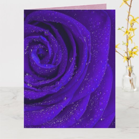 Weddenskaart Kaart (Gele Bloem)