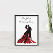 Weddenskaart Kaart (Voorkant)