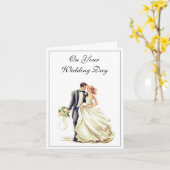 Weddenskaart Kaart (Gele Bloem)