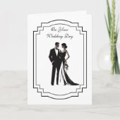 Weddenskaart Kaart (Voorkant)